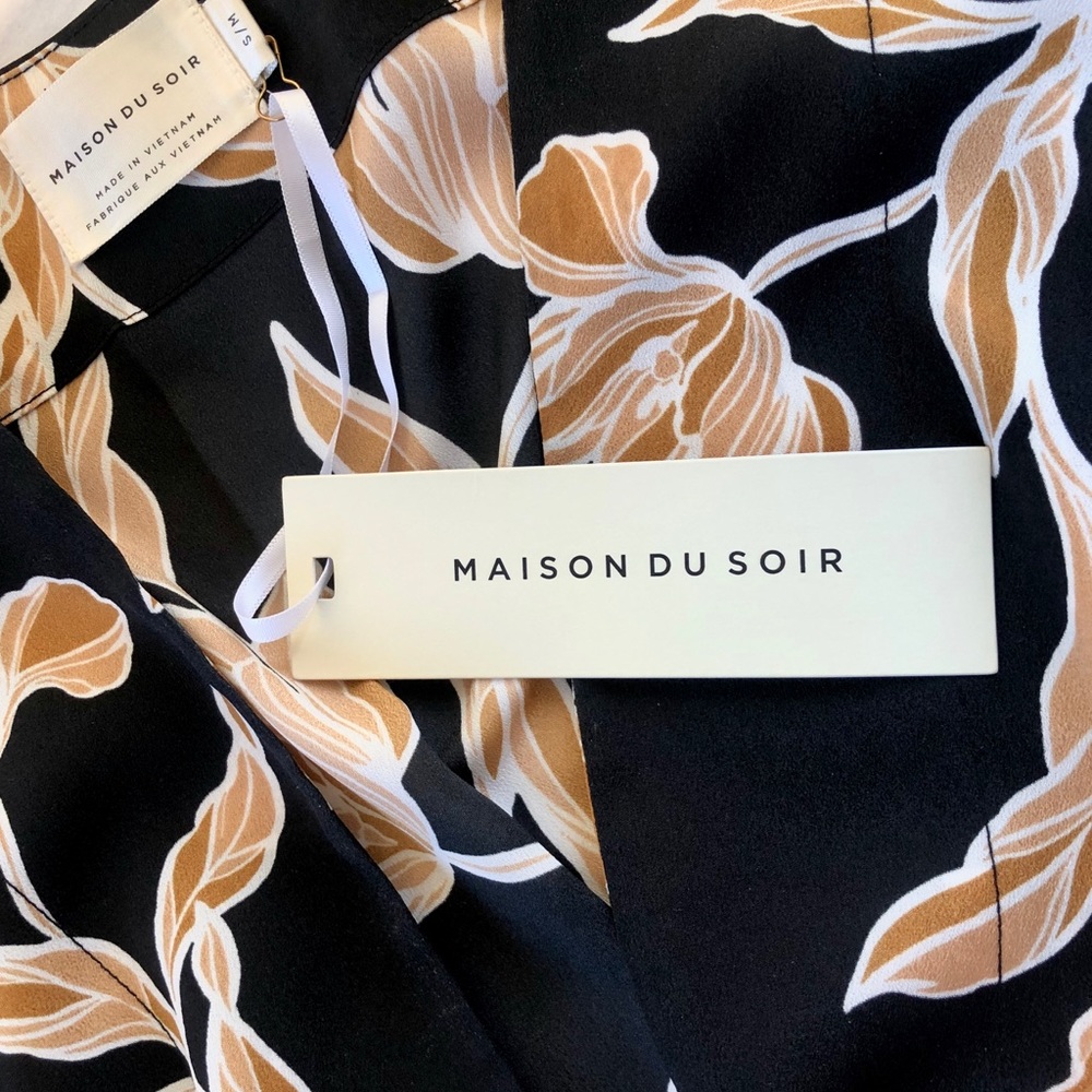 Maison Du Soir Floral Kimono/Dress/Cover-up - Picture 5 of 8